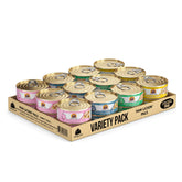 Weruva Paw Lickin’ Pals, pack de 24 boîtes, tout-en-un repas humide pour chats exigeants.