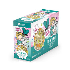 Kiss Me Thrice : poulet effiloché et légumes dans bouillon savoureux.