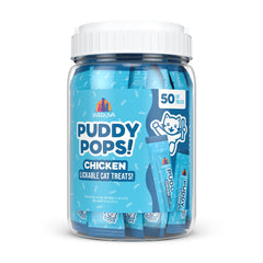 Puddy Pops Weruva : tube-paquet 50, friandise pratique à partager