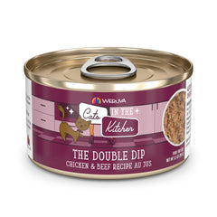 Weruva The Double Dip: bol poulet et boeuf au jus pour chat