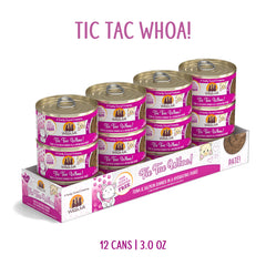 Weruva Tic Tac Whoa pate cremeuse thon-saumon prête à servir