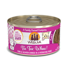 Weruva Tic Tac Whoa pate thon-saumon onctueuse pour chat gourmand