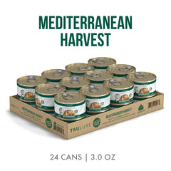 Mélange pomme de terre en sauce pour chat par Weruva TruLuxe Méditerranée Récolte.