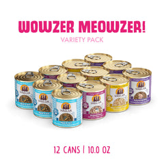Boîte Paw Lickin’ Chicken de Weruva Wowzer Meowzer.