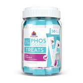Friandise Weruva Wx Phos Focusé au thon, tube 0,5 oz, texture appétente.