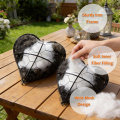 Matériaux-naturels WesGen : fibres coton-lin douces pour un nid sûr.