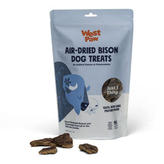 West Paw Bison Lung – texture naturelle idéale pour chiens actifs et gourmands.