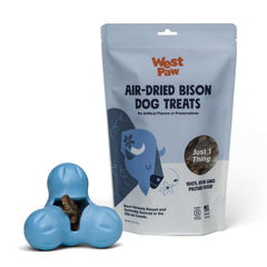 West Paw Bison Lung – parfait pour l’entraînement, association avec un jouet West Paw.