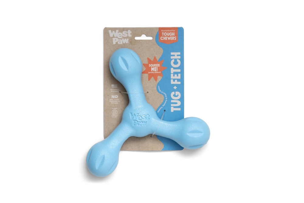 West Paw Zogoflex Air Skamp: baton jouet chien pour mordillage et jeu interactif