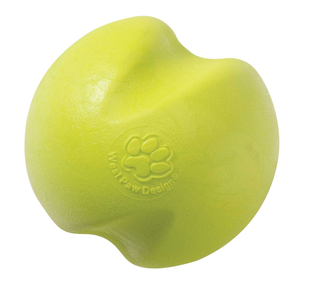 WEST PAW Zogoflex Jive Ball, jouet chien-rebondissant et flottant pour lancer et récupérer.