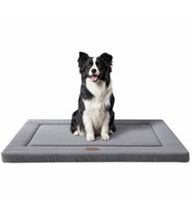 Lit pour chien WESTERN HOME avec mousse haute résilience pour un repos confortable.