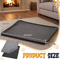 Weysat tapis de caisse imperméable et réutilisable pour surfaces propres.