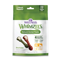 Whimzees Baton dentaire moyen: nettoyage des dents et haleine plus fraîche.