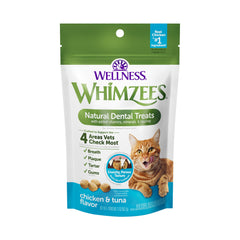 Whimzees Wellness Chat — bouche-fraiche grâce à une friandise dentaire efficace pour les chats