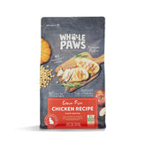 Whole Paws Recette Poulet Organique emballage, aliments naturels pour chat heureux.