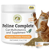 Wholistic Pet Organics chat-pumpkin-poudre-bouteille: soutien digestif naturel