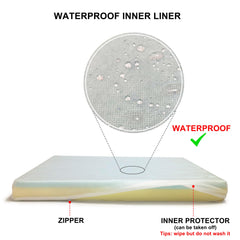 Whoopub lit chien mousse haute densité – soutien robuste pour les articulations.