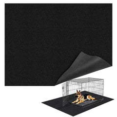 Tapis Wibeelee pour caisse chien 32x50 etanche, protège sols et donne espace confortable.