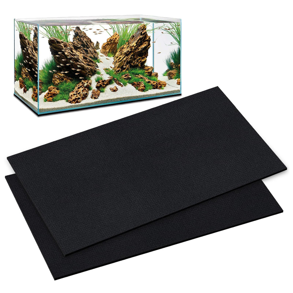 Wibeelee tapis-niveau-aquarium-48x24-pouces offre une couverture complète et stabilité.