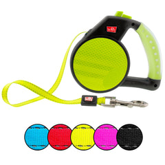 Laisse Wigzi Gel avec poignée en gel offrant un confort optimal lors des promenades.