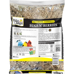 Wild Delight Bugs N Berries graines-tournesol, énergie durable pour les oiseaux.