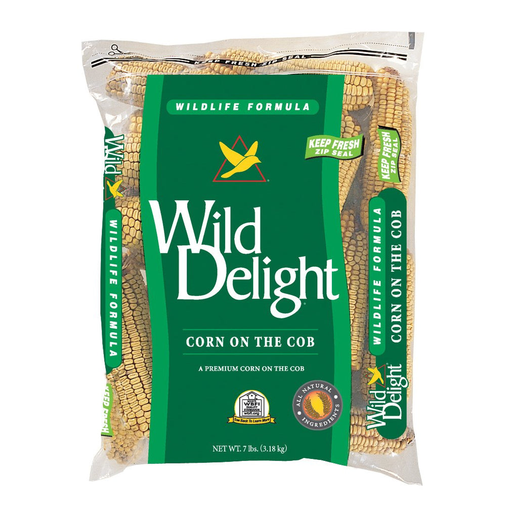 Wild Delight maïs en épi pour la faune, aliment pratique pour écureuils et oiseaux.