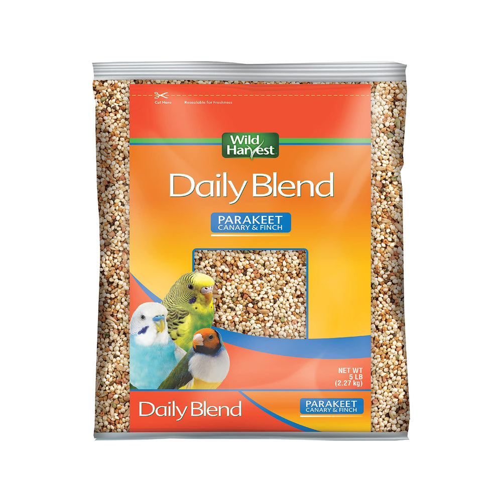 Wild Harvest Daily Blend: mélange graines perruche, énergie naturelle.