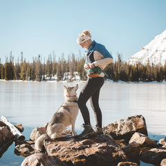 Wilderdog Sac Banane - capacité 2,5 L pour accessoires chiens et clés.