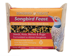 Wildlife Sciences Songbird Feast: gâteau de graines prêt à attirer les passereaux.