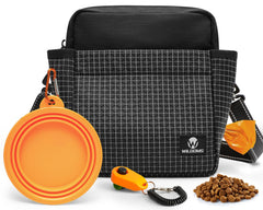 Wildoms sac friandises chien avec fermeture magnétique pour un accès rapide.