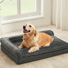 WINDRACING lit orthopédique pour chien, dimensions 36x23, soutien confortable.