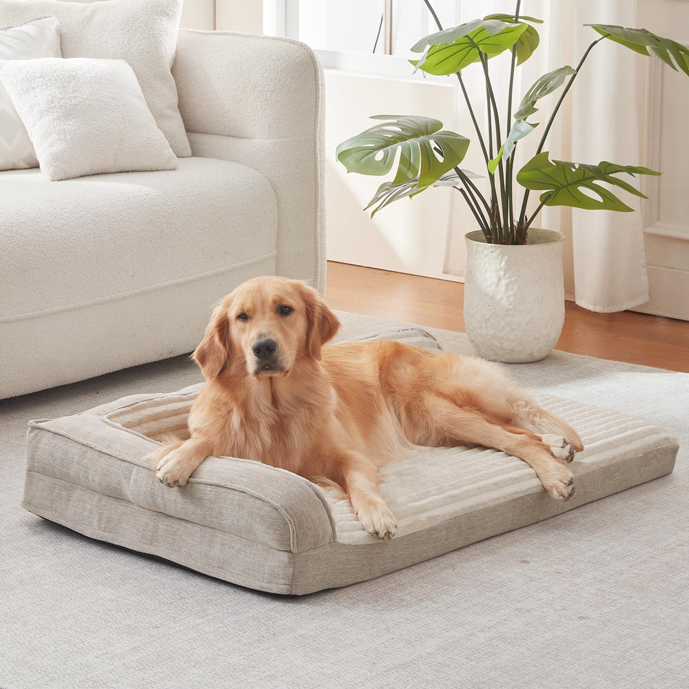 WINDRACING lit orthopédique pour chien grand, soutien et confort.