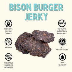 Protéines élevées dans Winnie Lou Bison Burger pour l'énergie canine.