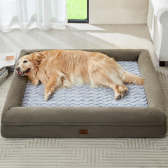 WNPETHOME Canapé Chien Velours Doux pour un repos confortable et sûr.