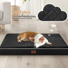 WNPETHOME lit chien motif quilté ajoutant élégance et soutien