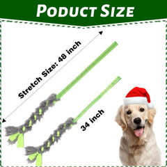 Wodoca: corde dentition Noël pour chien, aide à nettoyer les dents pendant le jeu.
