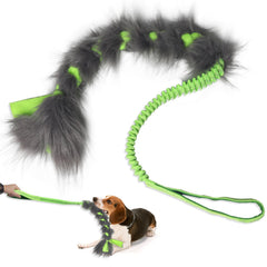 Wodoca: jouet Tug Noël vert pour chien, stimulation ludique et entraînement.