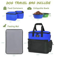 Deux bols pliables inclus pour repas pratiques en voyage