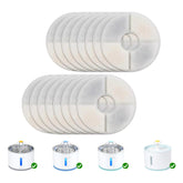 Filtre carbone rond Wonder Creature pour fontaine 81oz, améliore le goût et l'eau propre.