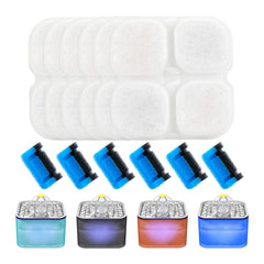 Wonder Creature filtre-remplacement fontaine chat Crystal 3L pour eau plus fraîche