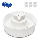 Wonder Creature fontaine Cupcake en porcelaine pour chat favorise une hydratation élégante.