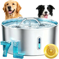 Wonder Creature fontaine-eau-chien-grande-capacite-7l assure une hydratation durable.
