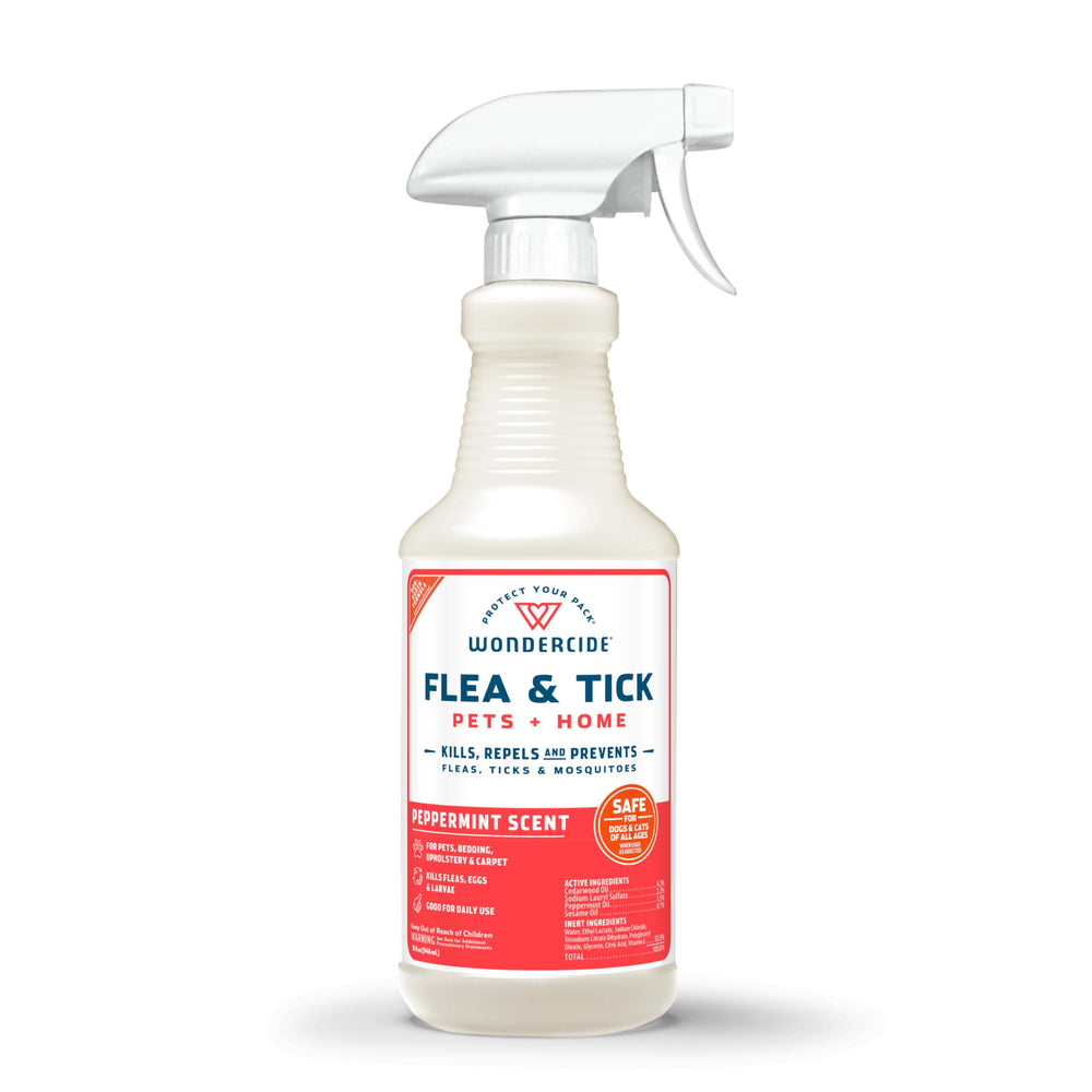 Wondercide Menthe Spray sur pelage: solution naturelle pour repousser les puces
