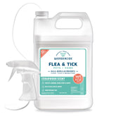 Wondercide spray anti-puces et moustiques pour chiens et chats, usage pratique.