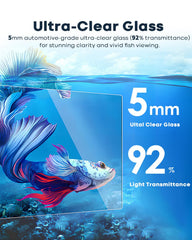 Wonderfactory chauffage intégré assure des conditions confortables pour poissons sensibles.