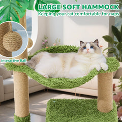 Woochpet hamac doux: espace de repos confortable pour chats adultes et chatons.