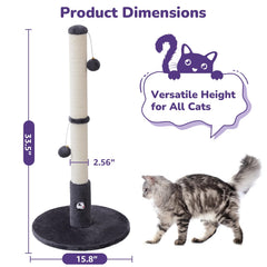 Woochpet balle suspendue griffage pour distraction et exercice.