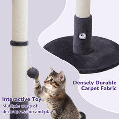 Woochpet sisal naturel base MDF offre robustesse et stabilité.