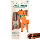 WOOF bâtonnets à mâcher 12-pouces – paquet visible, pratique pour des sessions de mastication longue.