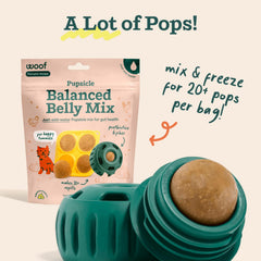 WOOF Pupsicle Plateau: plateau pratique pour des friandises glacées.
